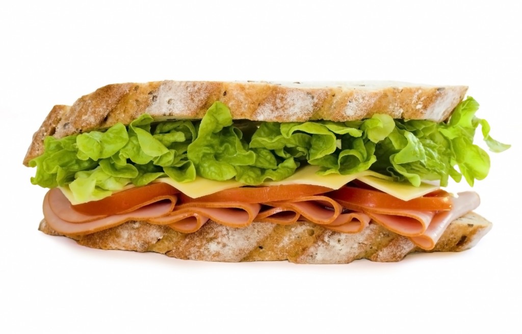 A sandwich. A long sandwich.